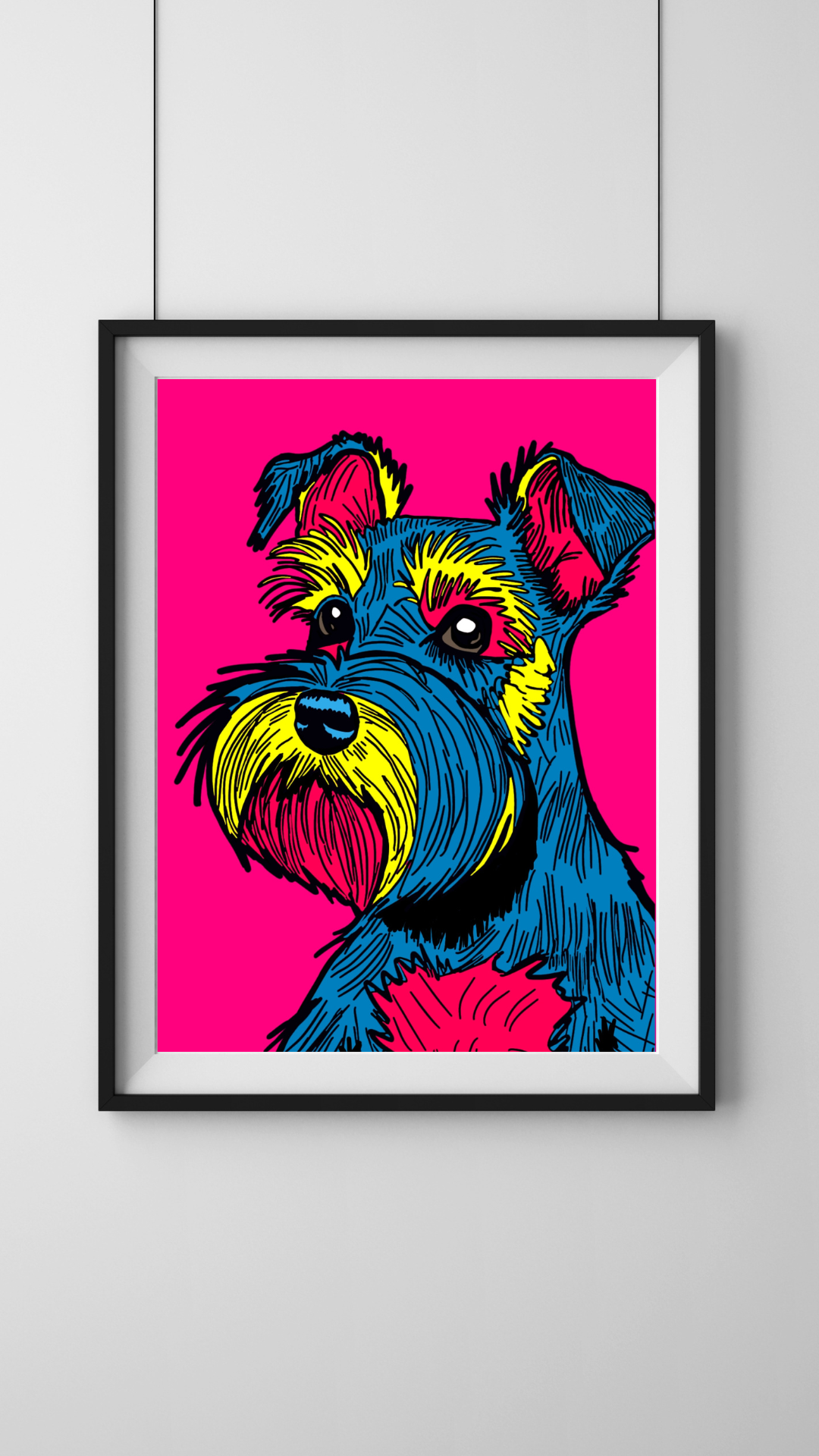 Pop Art Schnauzer