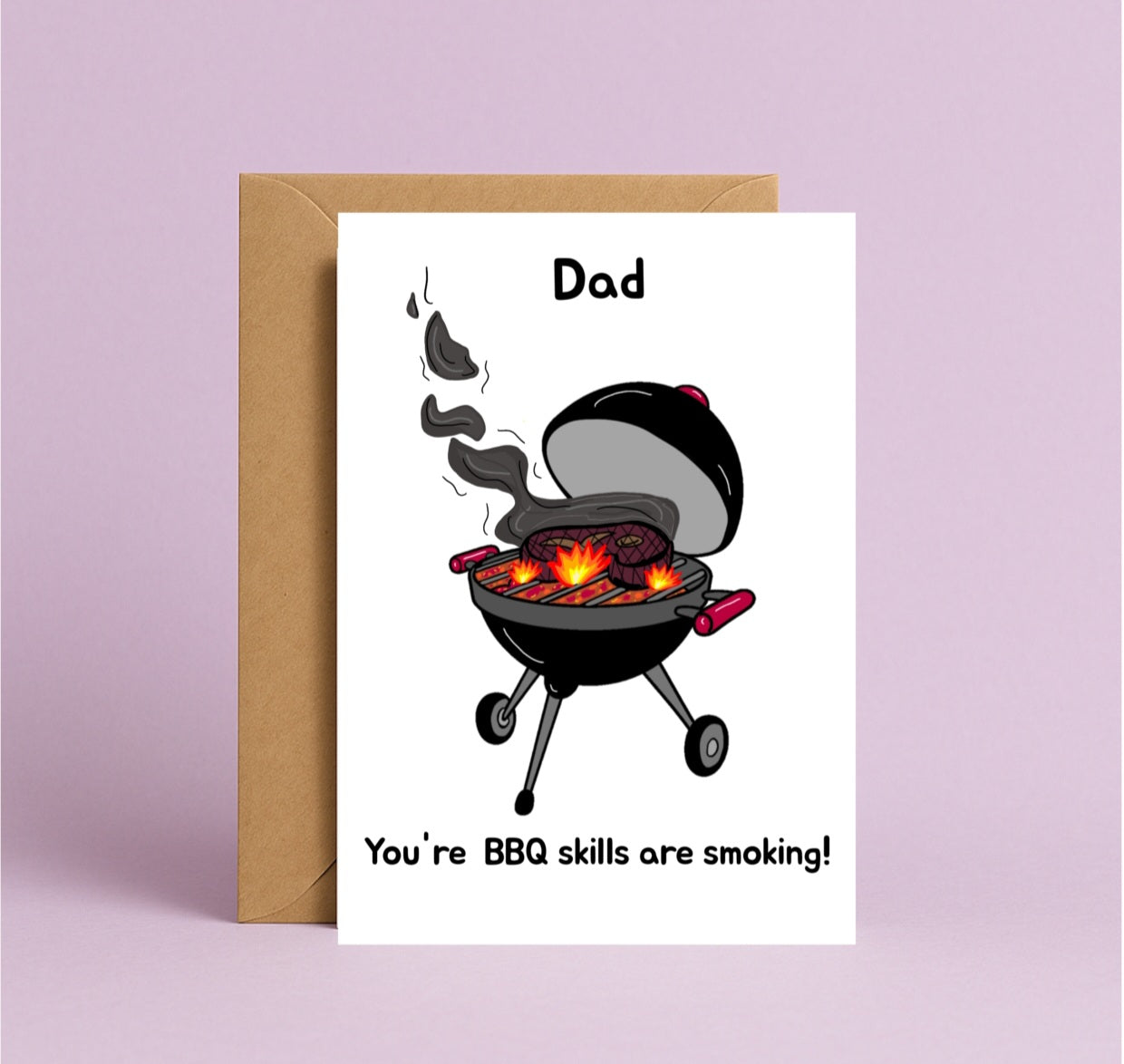 Bbq Skills - Father's Day Card