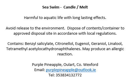 Sea Swim - 230g Soy Wax Candle