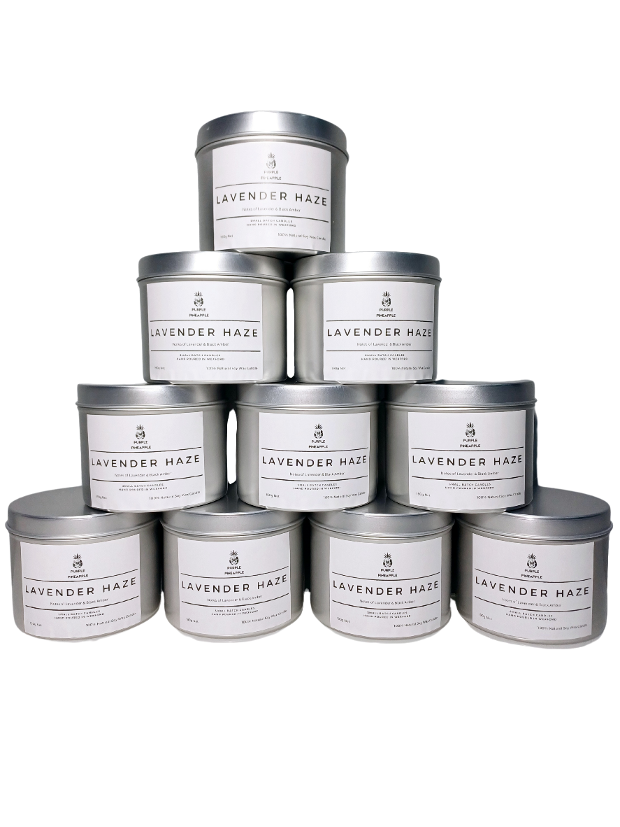 Lavender Haze - 230g Soy Wax Candle