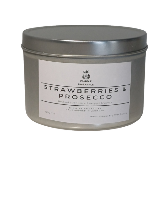 Strawberries & Prosecco - 230g Soy Wax Candle