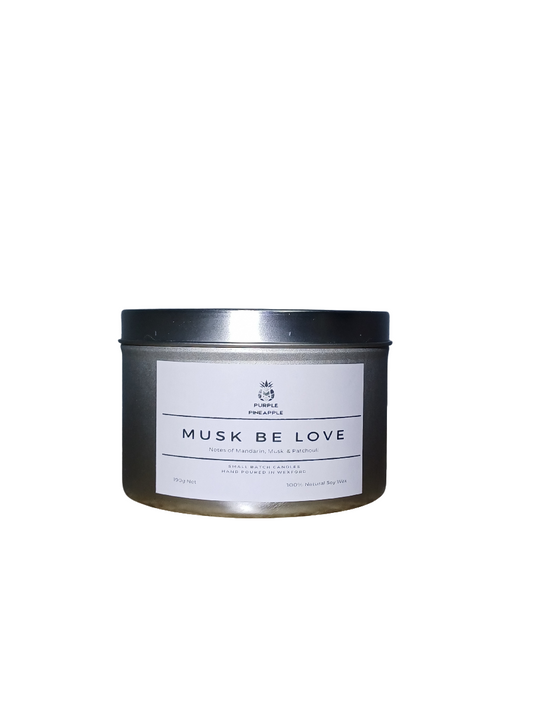 Musk Be Love - 230g Soy Wax Candle
