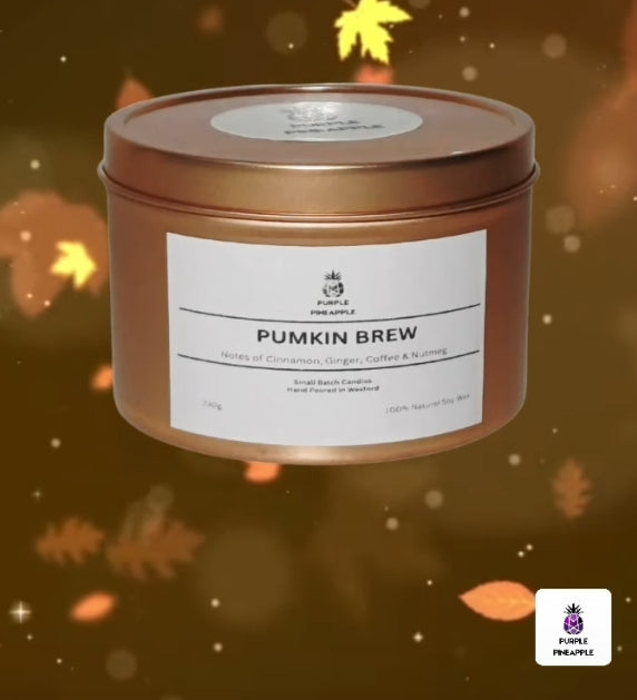 Pumpkin Brew – Natural Soy Wax Candle -230g