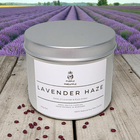 Lavender Haze - 230g Soy Wax Candle
